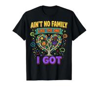 Ain't No Family Like One I Got Matching Family Reunion Camiseta gráfica económica, Hombre, Negro, XL