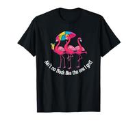 Ain't No Flock Like The One I Got Flamingo Summer Fun Camiseta