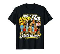 Ain't No Hood Like Sisterhood Mujeres Mejores Amigas Camiseta gráfica económica