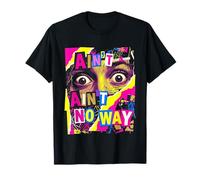 Ain't No Way Grunge Collage Mirando Ojos 90s Pop Punk Camiseta