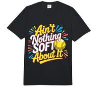 Ain't Nothing Soft About It Deportes de softbol - Comfort Colors Adult Heavyweight T-Shirt