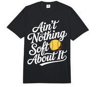 Ain't Nothing Soft About It Deportes de softbol - Comfort Colors Adult Heavyweight T-Shirt