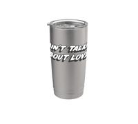 Ain't talkin bout Love | Canción de Van Rock Music de los 70 Vaso térmico de acero inoxidable de doble pared
