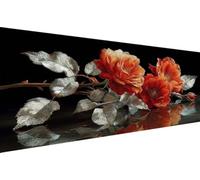 Aintura de Diamantes Flor Pintura de Diamantes Adultos Abstracto Diamond art DIY Completa Manualidades Bordado, Para Principiantes Niño Para Decoración Pared Del Hogar Femenino Regalo 50x100cm YZ-365