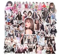 Ainvliya Blackpin-k - Juego de 50 pegatinas de vinilo impermeable Kpop, pegatinas estilo graffiti, regalo para fans de Kpop, regalo para guitarras, coche, equipaje, ordenador portátil