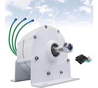 AiODiO Alternadores trifásicos, generador de imán Permanente sin Engranajes, Bajas RPM 600 R/min, con Controlador para turbinas eólicas. 48V