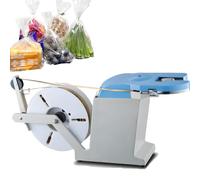 AiODiO Cerradora de Bolsas semiautomática y Herramienta de agrupación para panadería; Ofrece un Sellado Estable, Ideal para Pan, Juguetes y proyectos de Manualidades. 110V