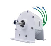 AiODiO Generador de imán Permanente trifásico sin Engranajes, alternador de CA, generador de turbina eólica hidráulica con rectificador, para turbinas eólicas hidráulicas. 12V