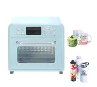 AiODiO Horno de sublimación por convección con Pantalla Digital, Horno de sublimación portátil, con Pantalla Digital, Calentamiento de 360°, Horno de convección, para Vasos, Tazas y Tazas de 16L