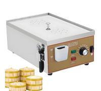 AiODiO Máquina para Hacer Bollos al Vapor, eléctrica, con Ajuste de Temperatura Constante, Alarma de ebullición en seco y -Sistema de Suministro de Agua Independiente. 220v-2holes