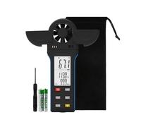 AIOMEST Anemómetro digital AI-5000 K Windmesser Handheld Windmessgerät ±2% Hohe genauigkei Windsensor con Temp (℃/℉), MAX/AVG para tiro, vela, surf, drone