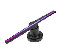 Aioneer 3D Holographic Projector 224 LED Lights Hologram Fan 512x224 Support 16GB Expansion Long Lamp Life Advertising Display LED Fan for Store Shop Bar Holiday