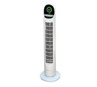 Aioneer 80° Wide Oscillating Fans Tower Oscillating Movement 3 Speed Settings with Remote Floor Bladeless Fan for Bedroom