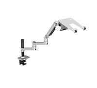 Aioneer Adjustable Monitor Arm with Full Motion and Mechanical Spring For Ergonomic Desktop Setup-170mm Silver