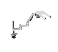Aioneer Adjustable Monitor Arm with Full Motion and Mechanical Spring For Ergonomic Desktop Setup-450mm Silver