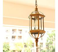 Aioneer Black Rustic Adjustable Height Outdoor Pendant Light 1 Light Chandelier Lamp For Kitchen Island and Foyer Hanging Lamp For Porch Interesting Life-Bronze