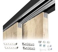 Aioneer Brazo De Escritorio para Dos Monitores: Soporte De Resorte De Gas De Movimiento Completo De 22" A 32" para LCD/TV, Soporta De 2 A 12 Kg, Soporte De Abrazadera De Brazo Do-Black-36in/91.44cm