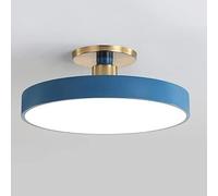 Aioneer Chandelier Embedded Mount Ceiling Light Fixture, Dimmable Led Ceiling Lighting with Remote Control, Modern Ceiling Lamps, For Living Room-Blu-30CM