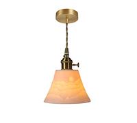 Aioneer Chandelier Pendant Light Creative Natural Scenery Ceramic Hanging Light Exquisite Fashion Hanging Light Adjustable Cord Length Chandelier Living Room Bedroom Corridor Bar-Single One