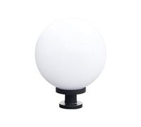 Aioneer Creative Ball Waterproof Pillar Lamp Simplicity Acrylic Lampshade Post Light Outdoor Lawn Garden Column Headlights For Courtyard Villa Patio Park Street Lantern To Pursu-One Color-30cm