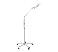 Aioneer Creative Craft Magnifying Glass 5X Led Magnifier Floor Standing Lamp,360°Swivel Adjustable Arm Reading Magnifying Glass- For Beauty, Salon, Tattoo, Nail, Dental, Reading