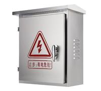 Aioneer Distribution Boxstainless Steel Electrical Enclosure Box, Outdoor Project Box Waterproof Metal Lock Box, Wall-Mounted Electrical Electronic Equipment Enclosure, Universal-50×20×60cm