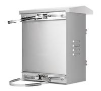 Aioneer Distribution Boxstainless Steel Electrical Enclosures Electrical Box, Pole Mounting Kits & Waterproof Electrical Junction Box, Outdoor Electrical Junction Box W/Removable-25×15×30cm