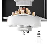 Aioneer Electric Chandelier Hoist Lifter with Remote Control, 19.69ft Lift Stroke, 40KG/70KG Capacity, 2-in-1 Crystal Lamp Chandelier Lift for Easy Installation and Adjustment