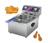 Aioneer Electric Deep Fryer with Adjustable Timer,Temperature Control, Ideal For Home,Commercial Cooking, Perfect For Crispy Fries, Chicken, Fish More!-28 * 46 * 30.5cm