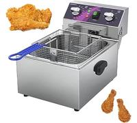 Aioneer Electric Deep Fryer with Adjustable Timer,Temperature Control, Ideal For Home,Commercial Cooking, Perfect For Crispy Fries, Chicken, Fish More!-57 * 46 * 30.5cm