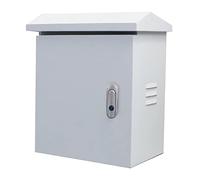 Aioneer Electrical Junction Box Outdoor Waterproof Electrical Box Weatherproof Wall-Mounted Enclosure Large Stainless Steel Project Box Utility Box