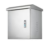 Aioneer Ev Charger Enclosure Outdoor Box Pedestal, Distribution Box Stainless Steel Electrical Enclosure Box, Ip55 Waterproof, Suitable For Various Environments