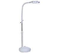 Aioneer Floor-Standing Magnifying Glasses with Led Lig, 8X Super High Clarity 360° Rotation Magnifier, Adjustable Lamp Lightweight Macular Degeneration Reading Low Vision