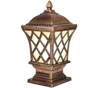Aioneer Garden Post Light Rainproof Pillar Light European Square Outdoor Waterproof Column Pillar Lantern Villa Main Gate Courtyard Street Lawn Landscape Light Retro Traditional