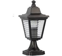 Aioneer Garden Post Light Simplicity Post Light Lamp Post Light Fixture Fence Bollard Light Wrought Iron Outdoor Column Pillar Lights Ip65 Waterproof Post Lantern Garden Villa Pi