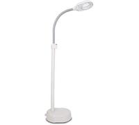 Aioneer Magnifying Floor Lamp Large Portable Ideal Magnifying Glass Reading 8X Led Magnifying Lamp Floor Cold Light Magnifying Glass