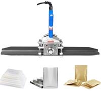 Aioneer Máquina Selladora De Pinzas Manuales De 550 W, Selladora Térmica De Crimpado Manual, Máquina Selladora De Abrazadera Manual, Temperatura Ajustable/Calentamiento Instantán