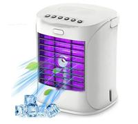 Aioneer Mini Portable Air Conditioner, Personal Evaporative Air Cooler, Desk Cooling Fan, Mini Air Conditioner for Bedroom Office Outdoor