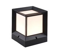 Aioneer Minimalist Column Light Outdoor Ip55 Waterproof Post Lights Square Fence Pillar Lamp For Garden Villa Floor Landscape Street Lantern To Pursue Happiness