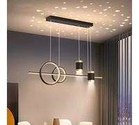Aioneer Modern Dimmable Pendant Light with Remote Control Adjustable Height Ceiling Lighting Fixture For Dining Room Living Room Kitchen and Bar Stylish Gold Hanging Lamp-Warm Light-a