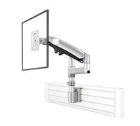 Aioneer Monitor Mount Arm For Desks, Gas Spring Full Motion Adjustable Bracket, Supports 2-12Kg LCD Tvs-Silver