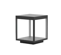 Aioneer Outdoor Pillar Lamp Square Outdoor Waterproof Pillar Light External Courtyard Column Lamp Pathway Garden Rainproof Post Lantern For Patio Porch Yard Garden Landscape Stre-One Color-30CM