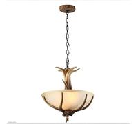 Aioneer Pendant Lighting, Modern Personality Resin Hanging Light Creative Antler Dining Room Chandelier For Home, Restaurant, Hotel