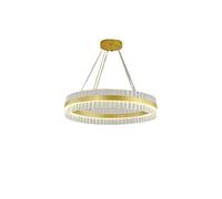 Aioneer Pendant Lighting, Simple Round Chandelier, Creative Light Luxury Led Hanging Light For Foyer, Dining Room, Bathroom-19.6in