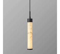 Aioneer Pendantlight, Personalized Bar Counter Small Droplight Led Hanging Chandelier All Copper Marble Hanging Pendent Lamp Indoor Island Lights Fixture Dining Room Living Room -Black