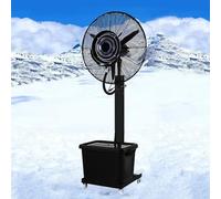 Aioneer Portable Outdoor Misting Fan - 42L Water Tank, 32" Industrial Floor Fan for Patio, Restaurant, Garage, Gym, Workshop - High-Efficiency Cooling Solution
