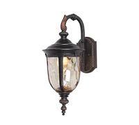 Aioneer Post Waterproof Outdoor Wall Lamp Aisle Decoration Wall Sconce Patioyard Garden Lantern Exterior Lamps Glass Wall Wall Light Single Head E27 Light Source Stylish To Purs-30cm*50cm