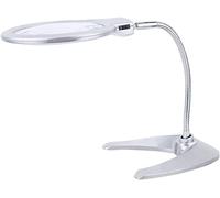 Aioneer Professional 2.5X 5X 130Mm Desk Led Lamp, Magnifier with 2 Led Light For Reading, S, Crafts, Repair, Sewing, Design,Workbench Full of Stars