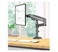 Aioneer Screen Stand, Gas Spring 22-35" LCD Led Monitor Holder Arm Full Motion Desktop Ergonomic Monitor TV Mount Bracket Load 2-12 Kgs