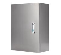 Aioneer Stainless Steel Wall-Mounted Ev Charger Enclosure Box with Key Lock - Waterproof Outdoor Junction Box For Secure Cable Organization and Protection-40×25×50cm